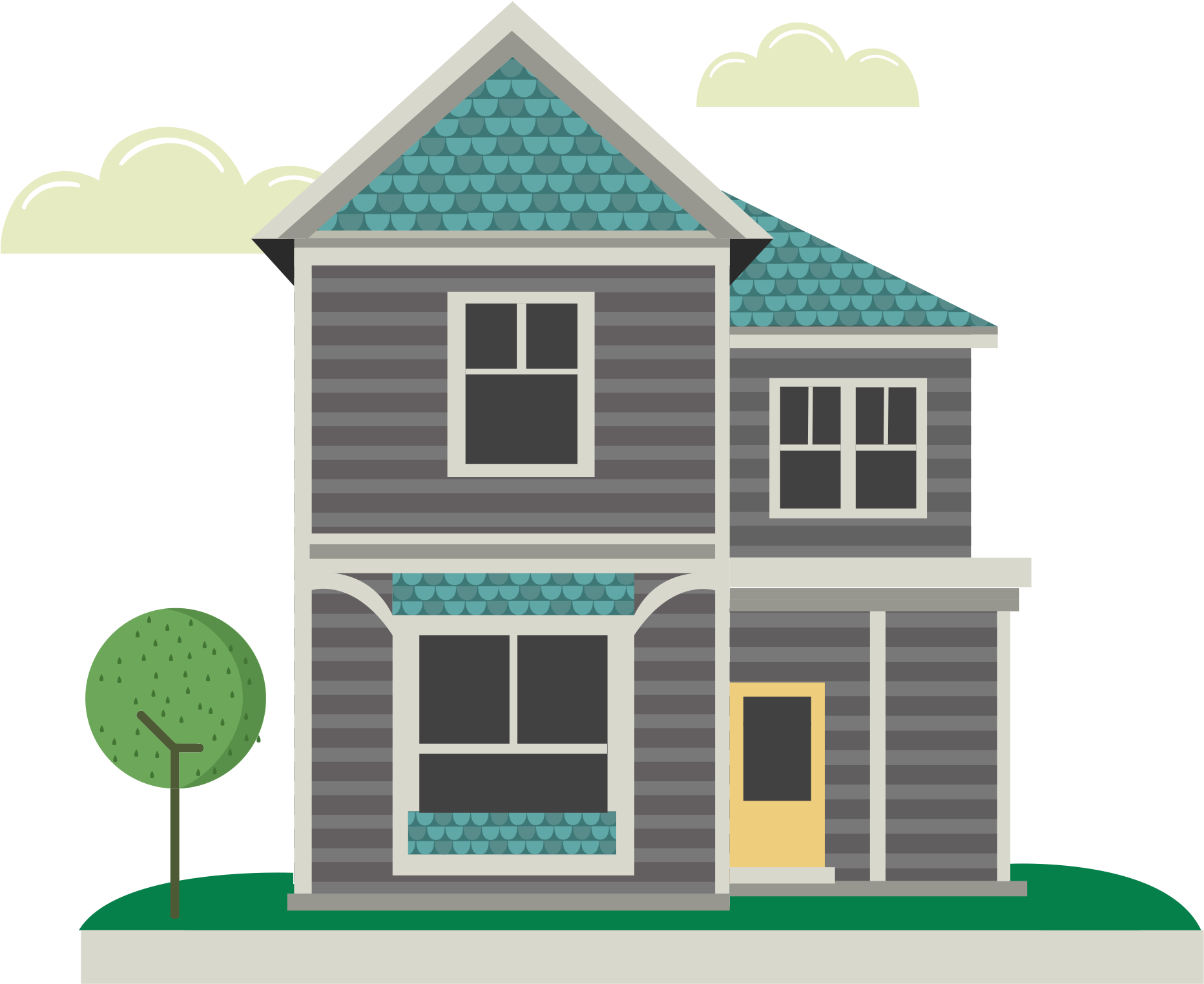 Communities And Schools Are Strongly Linked - House (1946x1837)