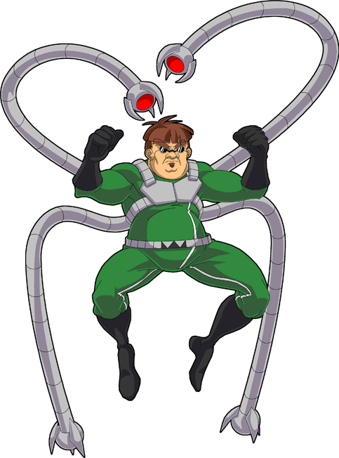 Doctor Octopus By Kato - Dr Octopus Comics Png (483x652)