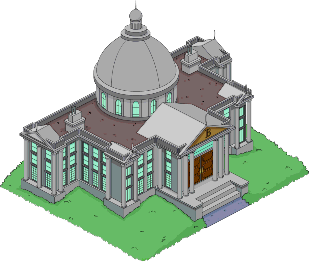Burns Manor Tapped Out - The Simpsons: Tapped Out (1024x870)