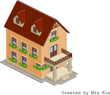 House 11 By Mimimiaart - House (600x458)