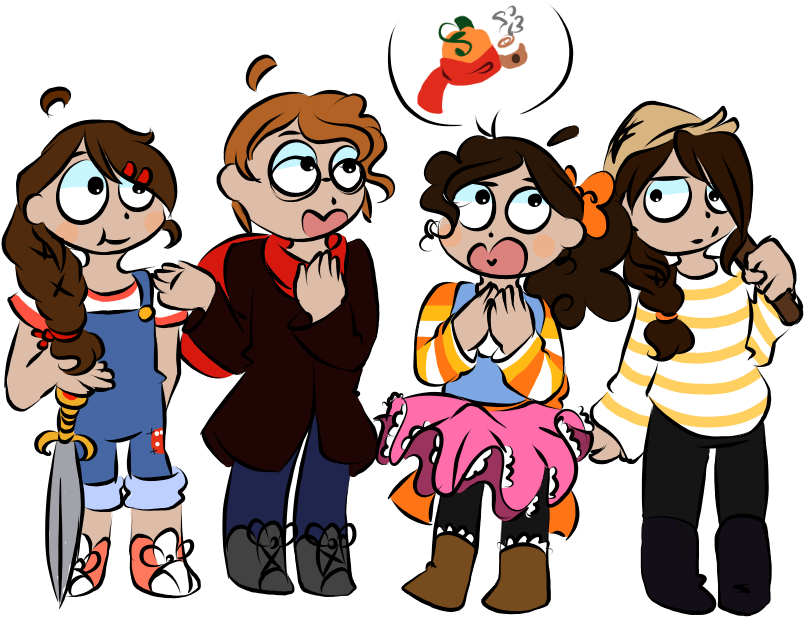 Corn Kids By Sheep-dork - Cartoon (1024x768)