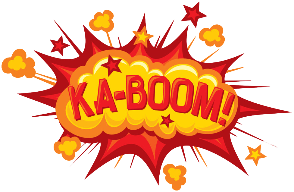 Logo Text Brand Popcorn Illustration - Explosion Clipart (1024x649)