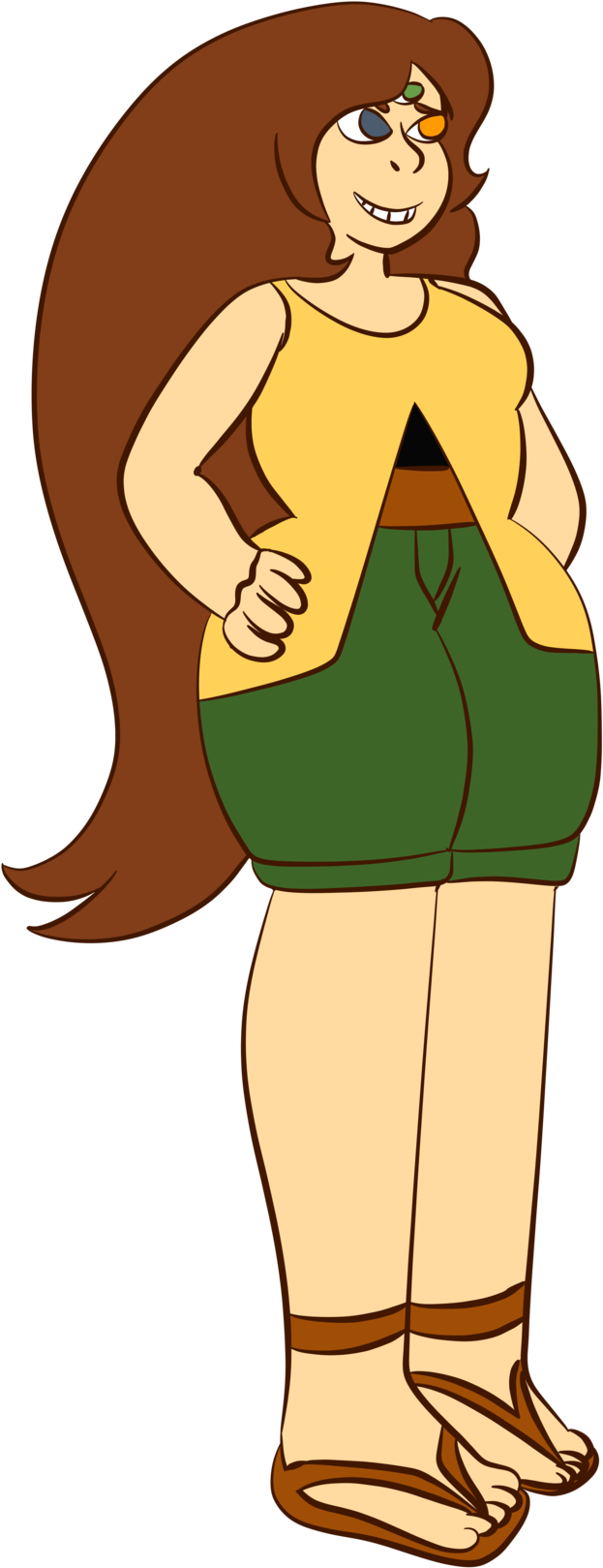 My Characters Drawn By Amazing People Favourites By - Cartoon (1024x1699)