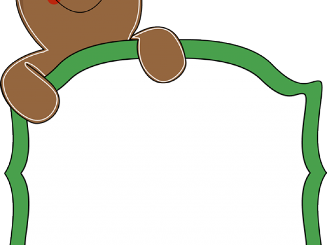 Gingerbread Clipart Sign - Clip Art (640x480)
