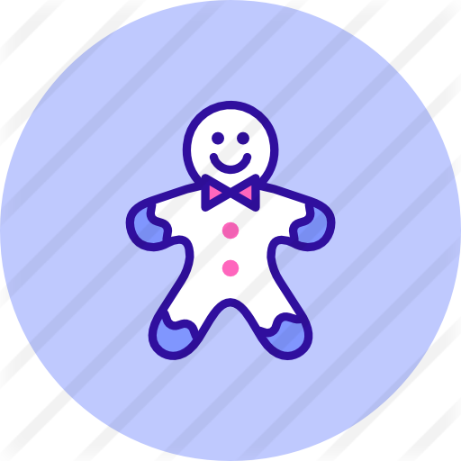 Gingerbread Man - Gingerbread (512x512)
