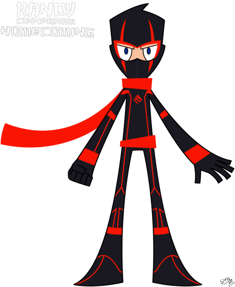 Homecoming By Supermaster10 - Randy Cunningham 9th Grade Ninja Costume (811x986)