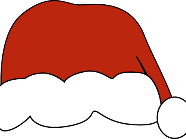 Santa Hat Clipart Cute - Santa Hats Clip Art (640x480)