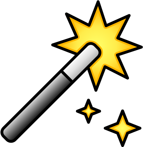 Filemagic Wand Icon 229981 Color - Icon Magic Wand (500x516)