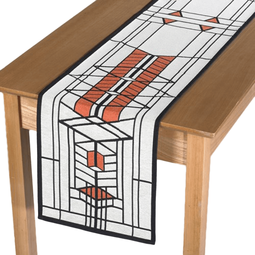 Robie House Table Runner - Frank Lloyd Wright Robie Placemat (1000x1000)