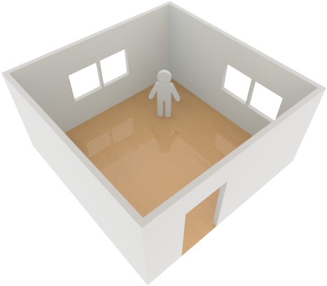 Alone Clipart At Home - Alone At Home Clipart (500x450)