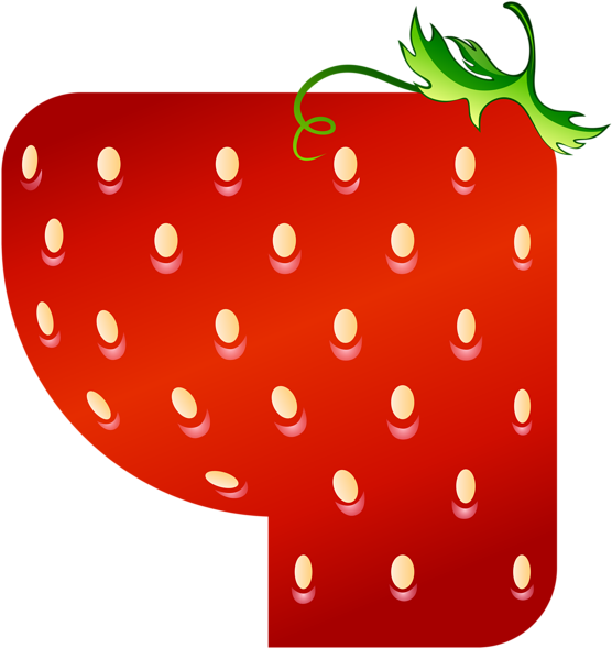 Strawberry Sex On The Beach Clip Art - Strawberry Sex On The Beach Clip Art (566x600)