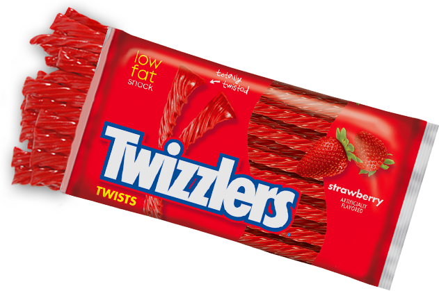 Licorice Clipart Strawberry - Twizzlers Twists, Strawberry - 5 Oz Box (631x419)