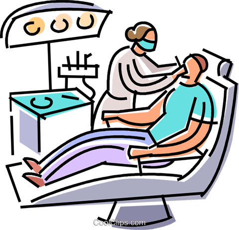 Dentists And Patients Royalty Free Vector Clip Art - Clip Art (480x462)
