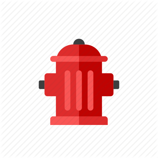 Fire Hydrant Symbol Label Label Sym 308 Fire Safety - Hydrant Icon Png (512x512)
