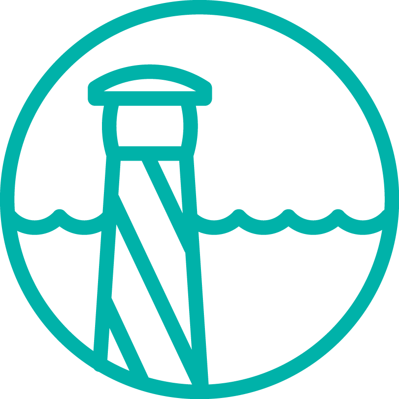 Coast Marine Icon - Coastal Development Icon Png (810x810)