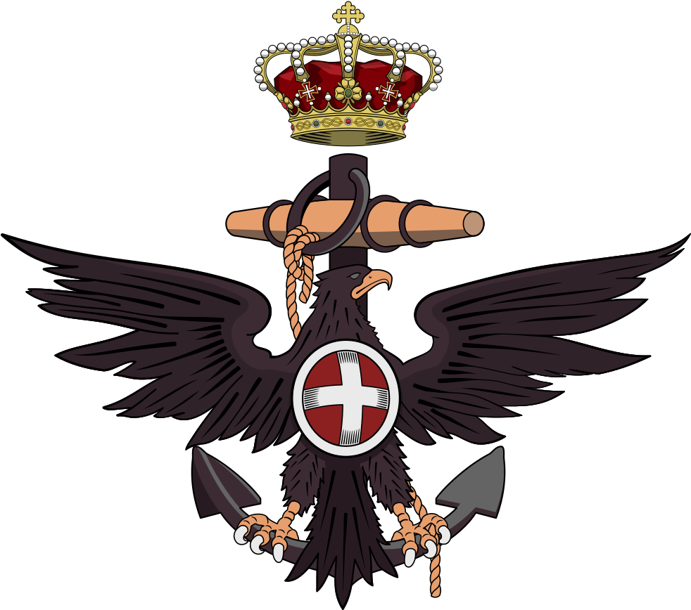 Emblem Of The Regia Marina - Regia Marina (1000x879)
