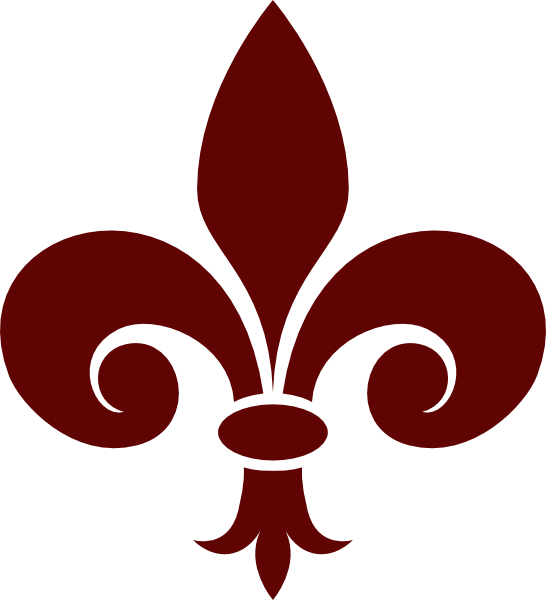 Fleur De Lis Clip Art (546x600)