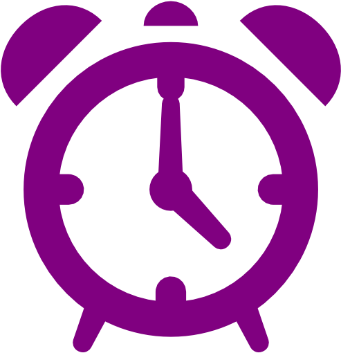 Alarmclock Icon - Pink Clock Icon Png (512x512)