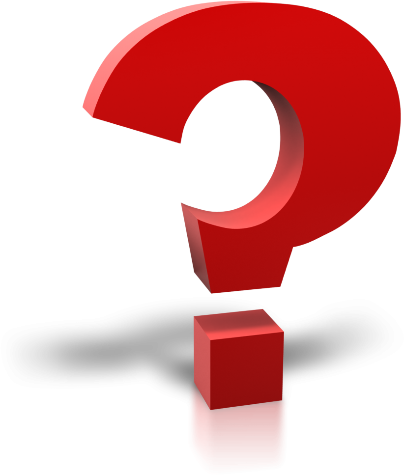 Student Challenged By Trivia Questions - Red Question Mark Transparent Background (938x1000)