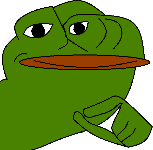 Rare Clipart Pepe - Rare Pepe Transparent (601x592)