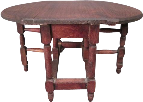 German Doll House Furniture - Outdoor Table (475x475)