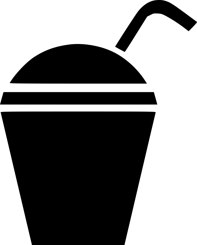 Drink Coffee Cafe Fast Street Plastic Glass Comments - Coffee Glass Icon Png (788x980)
