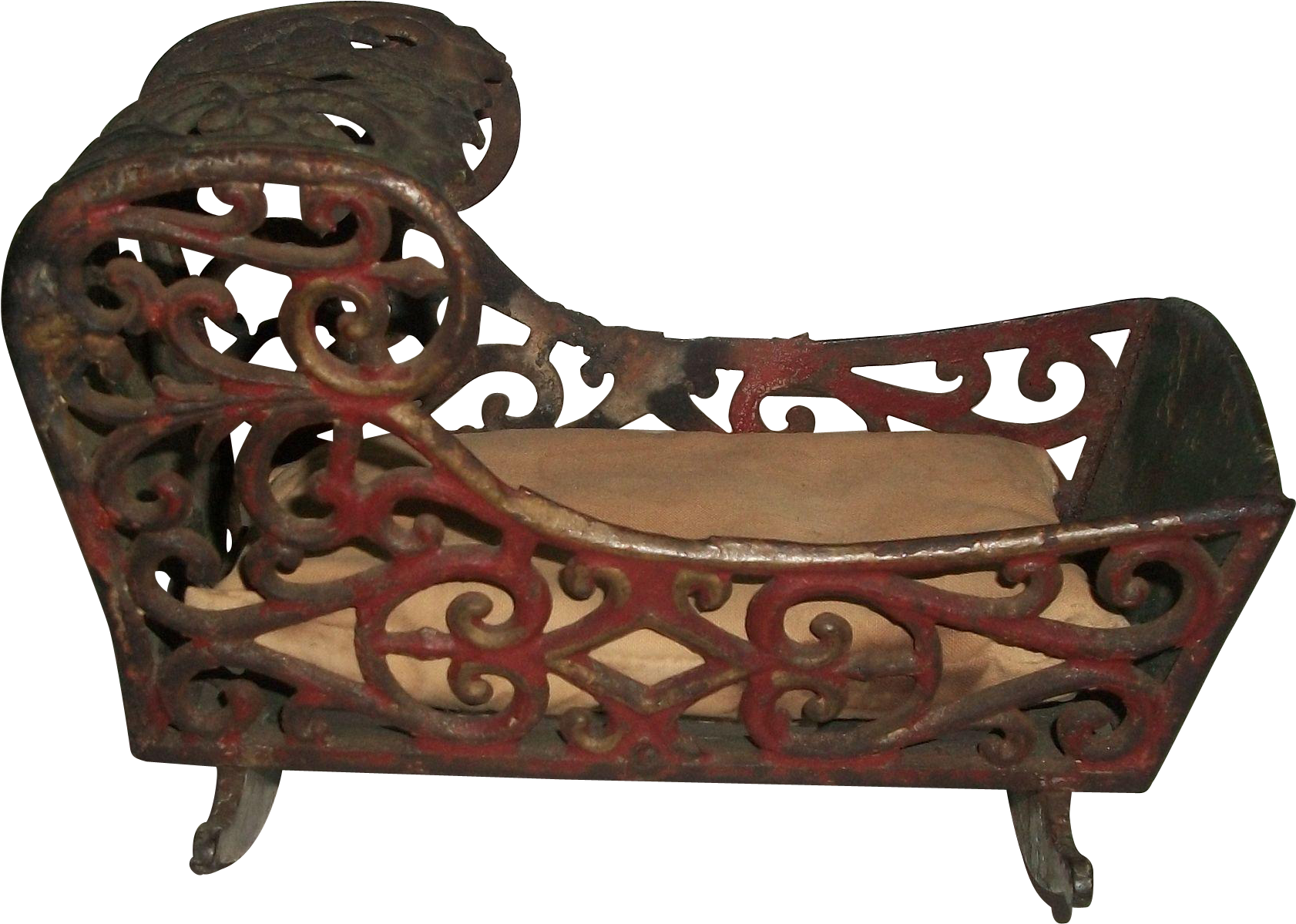 The Cradle Would Be Wonderful In A Large Rustic Doll - Couch (1681x1681)