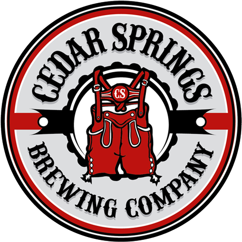 Cedar Springs Brewing Company - Vetor Para 15 Anos (1000x1000)