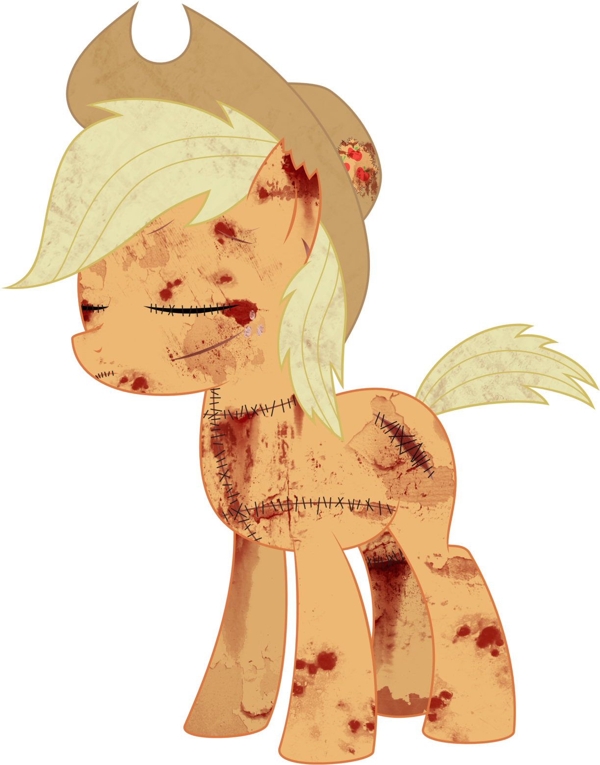 Friends Forever With Applejack By Reitanna-seishin - Applejack (1280x1642)