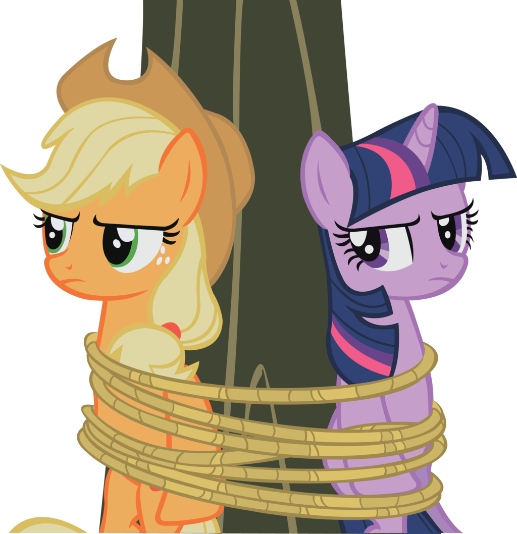 Tied To A Tree By Midnite99 - Twilight Sparkle Tied Up (1024x1058)