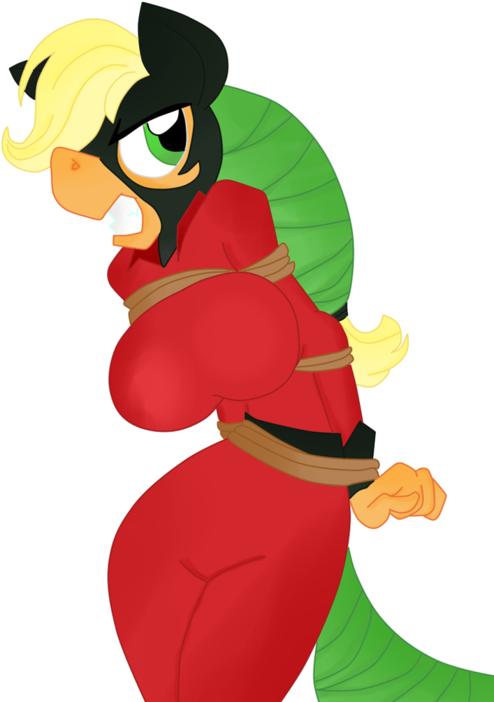 Mlp Mistress Mare Velous Tied Up - Cartoon (786x1017)