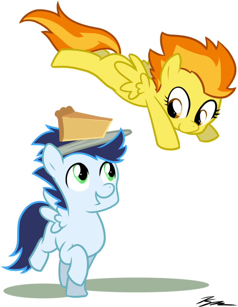 First Day Of Flight Camp By Egophiliac - Filly Spitfire (791x1010)