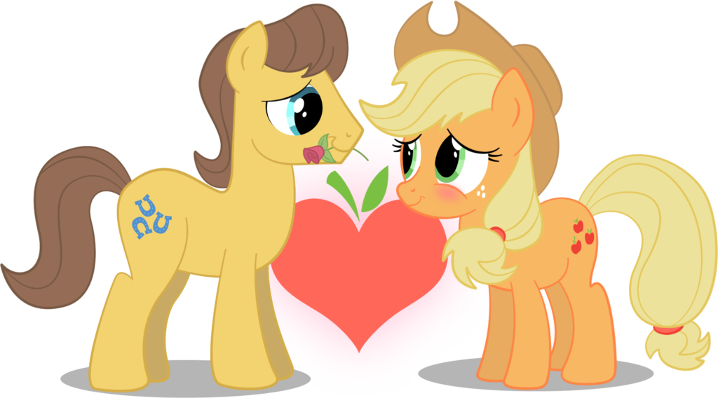 My Little Pony Caramel And Applejack - My Little Pony Caramel And Applejack (1024x568)