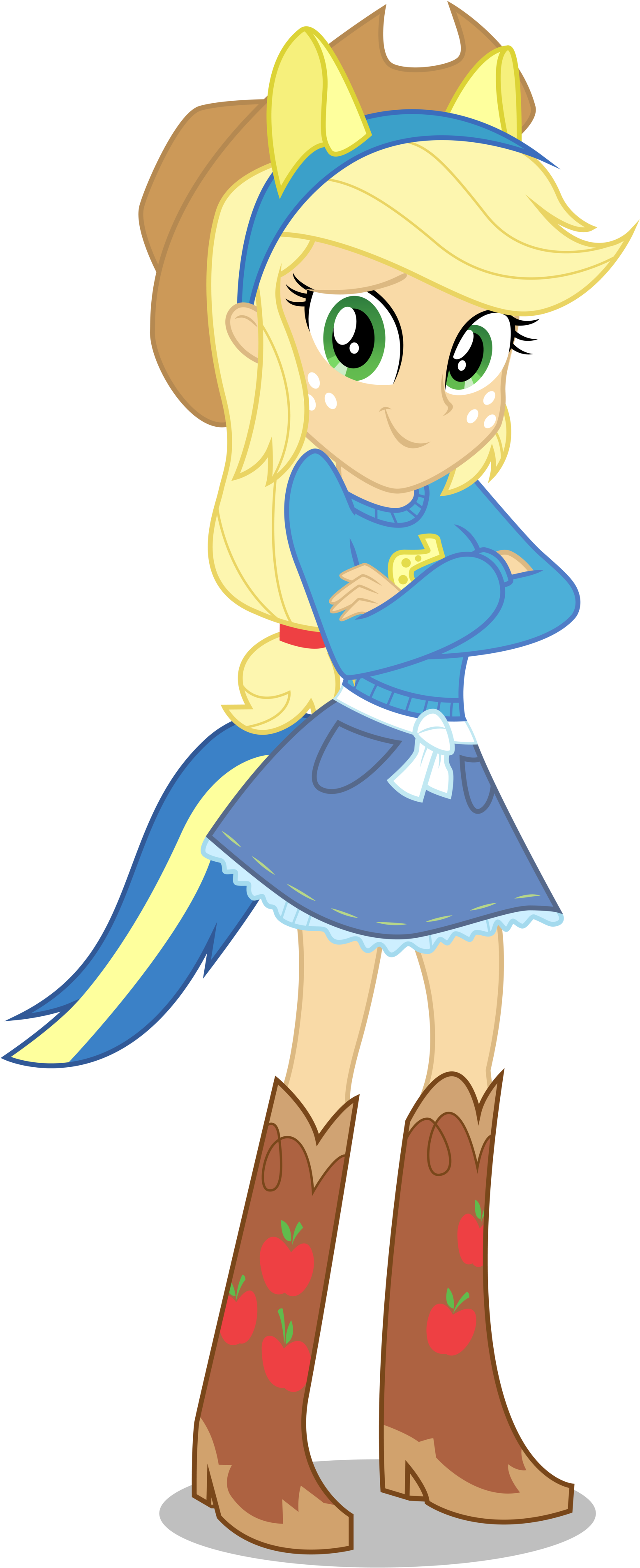 Applejack - Mlp Eg Cafeteria Song Applejack (1600x3840)