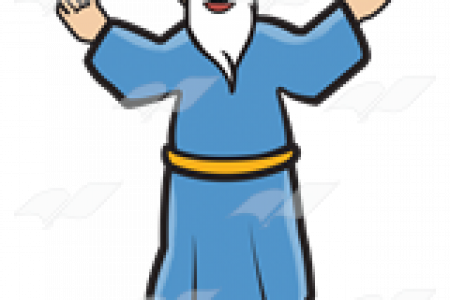 Clipart Of Cute Happy Animals On Noahs Ark Royalty - Clip Art (450x300)