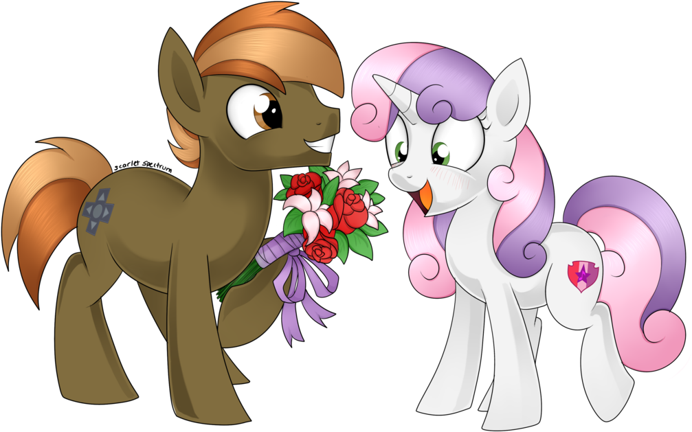 My Little Pony Sweetie Belle And Button Mash Kids - Sweetie Belle X Button Mash (1024x653)