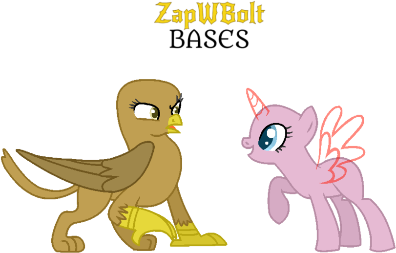 Pony Princess Luna Deviantart Drawing - Mlp Griffon Base (1024x555)