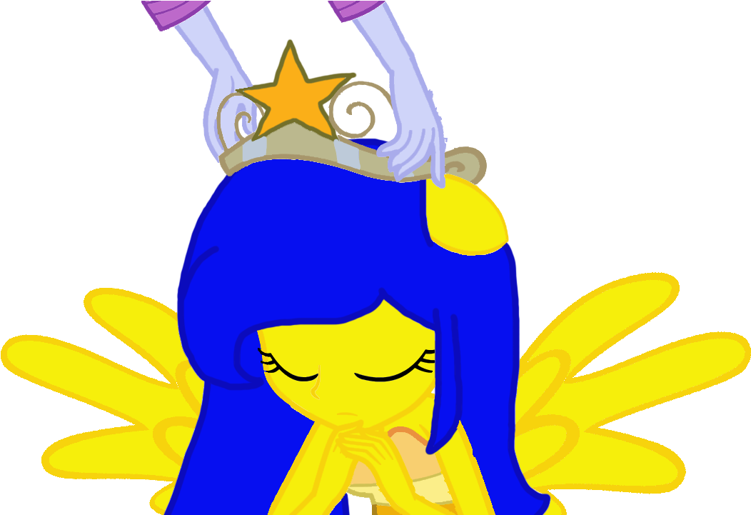 Princess Luna Returning Cloud Spark's Element - Cartoon (1109x720)