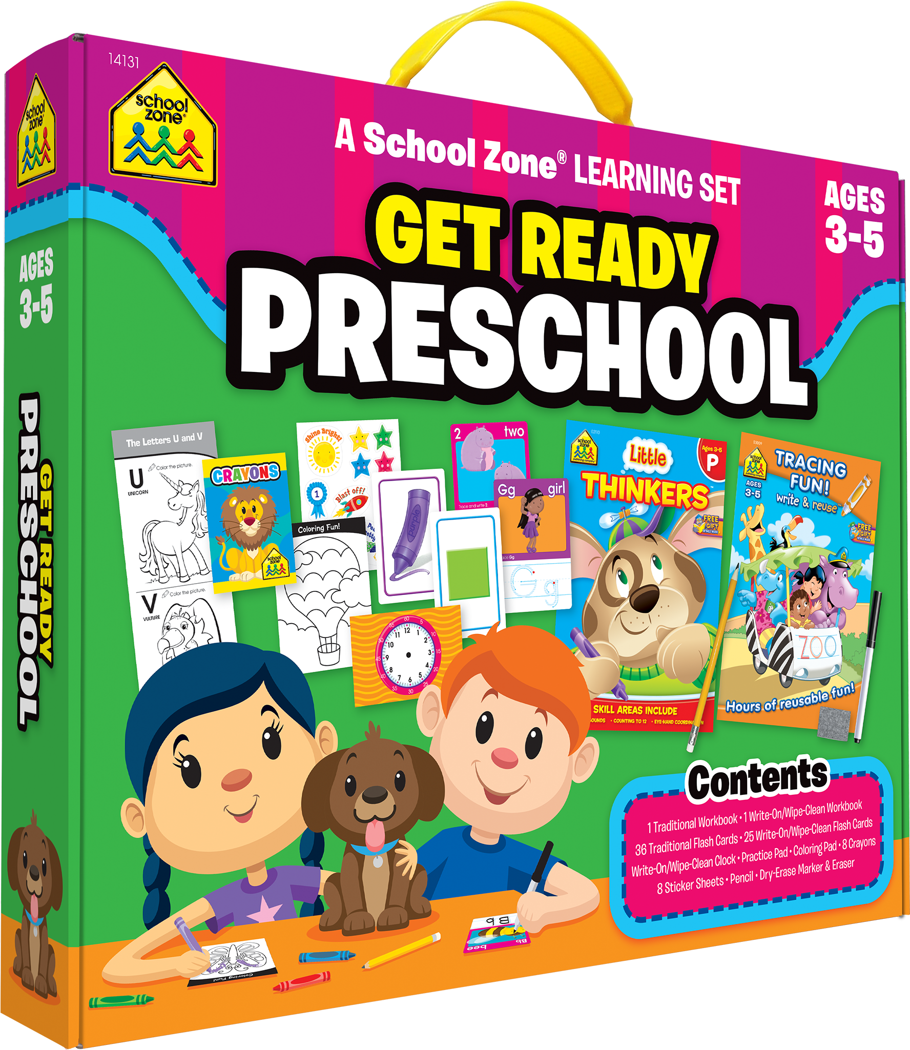 Get Ready Preschool Learning Set Makes Learning Essentials - School Zone Get Ready Preschool (2048x2048)