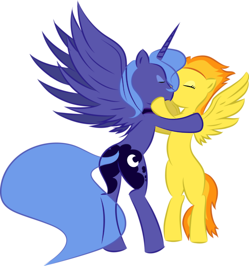 Princess Celestia And Luna's Mom And Dad (500x534)