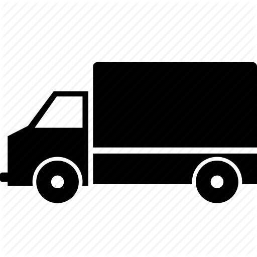 Icon Delivery Vector Image - Delivery Truck Vector Png (512x512)