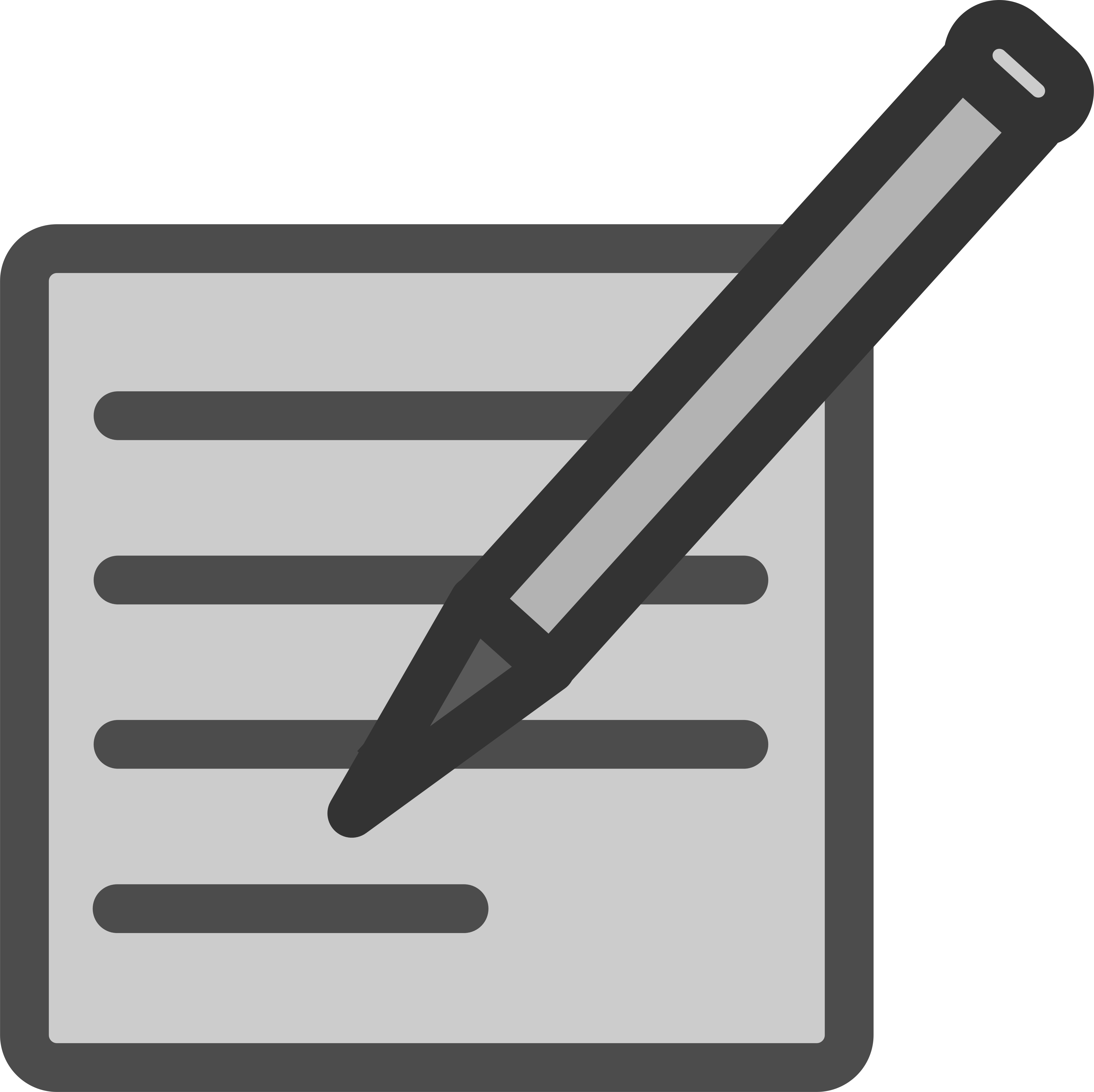 If You Are One Of The Many Students Who Are Writing - Document Clipart (3738x3731)