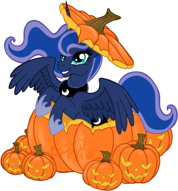 Emberwolfsart, Cute, Halloween, Holiday, Horseshoes, - Cartoon (1024x745)