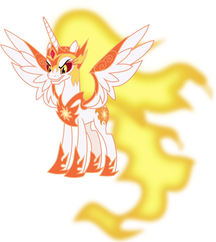 Pony Princess Celestia Rainbow Dash Twilight Sparkle - My Little Pony Daybreaker (852x937)