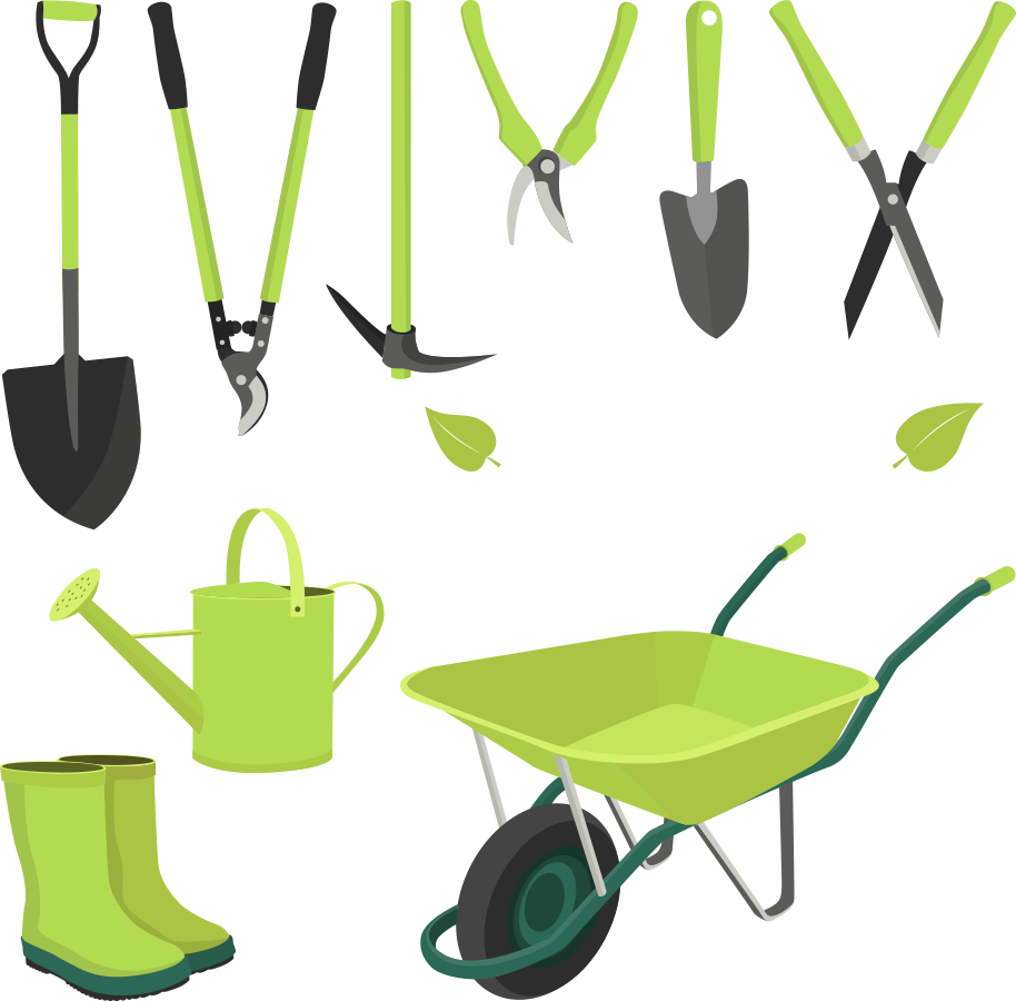 Garden Tool Gardening Spade - Garden Tools Png (914x900)