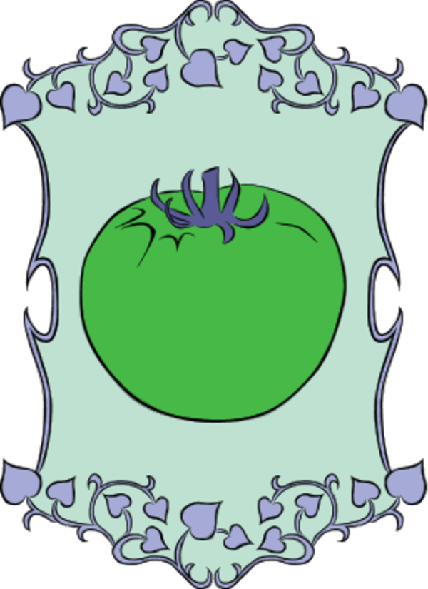 Garden Sign Tomato - Vegetable (600x825)