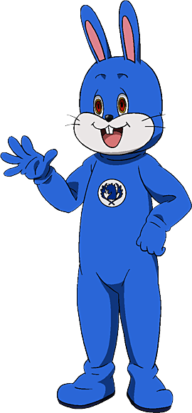 Bunny Gmg - Fairy Tail Blue Pegasus Rabbit (270x580)