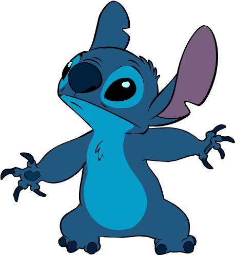 Clipart Info - Stitch With Transparent Background (472x500)