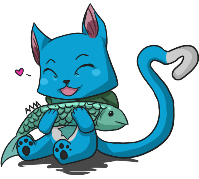 Fairy Tail -happy By Thecyberzombie - Happy (811x581)