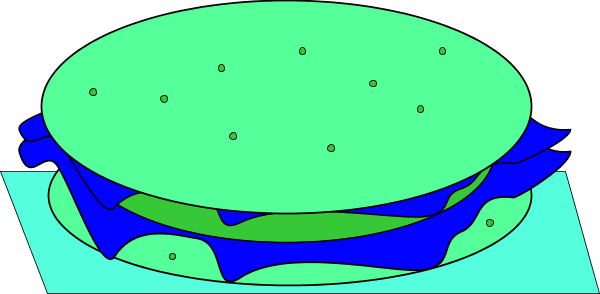 Green Ham Clip Art - Green Ham Clip Art (600x294)